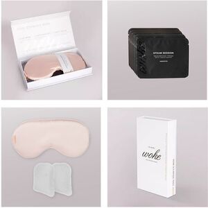 The Word Woke Cool Steam Eye Mask Kit - NWT